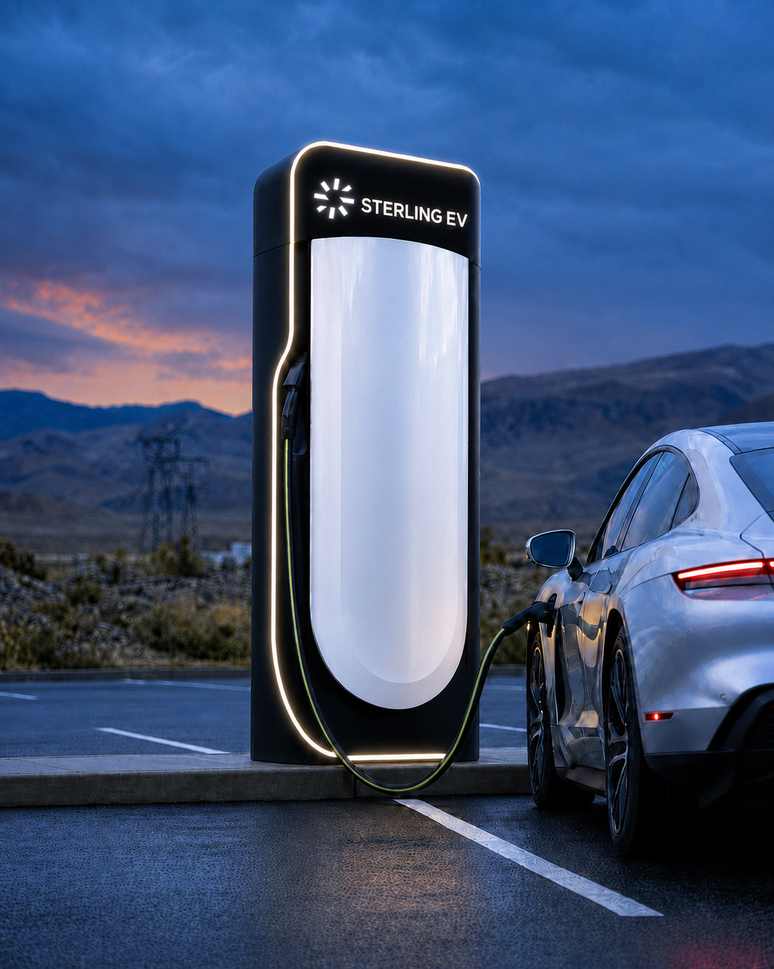 CHARGER ENCLOSURES — Branding around the Charger. Elevate the Site.